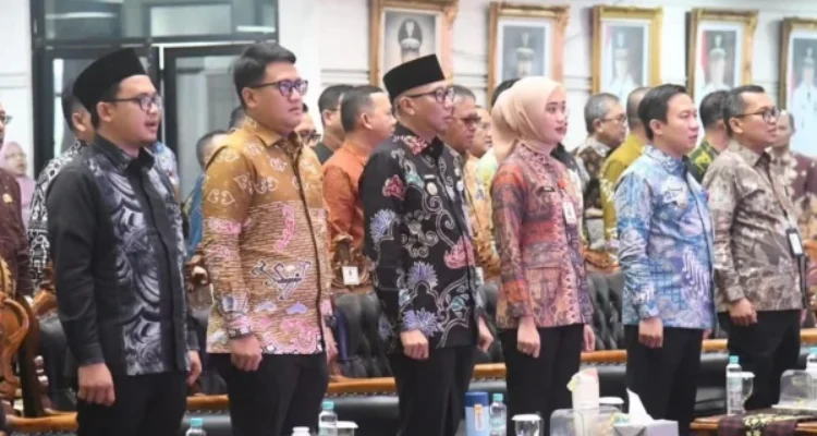 38c4bff2-902f-4cfc-a9c1-103e54975ab3_1768573557 Ketua DPRD Lampung A. Giri Akbar menghadiri Kick Off Penyusunan RKPD Pemprov Lampung di Balai Keratun, Kamis, 15 Januari 2026. / Dok. Sekretariat DPRD Lampung